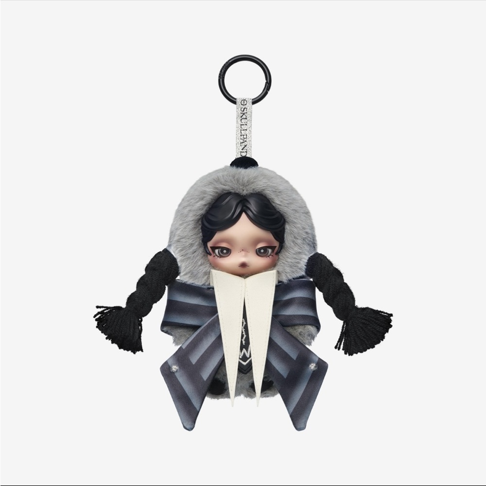 POP MART Skullpanda - Wednesday Plush Nevermore Academy Uniform Version